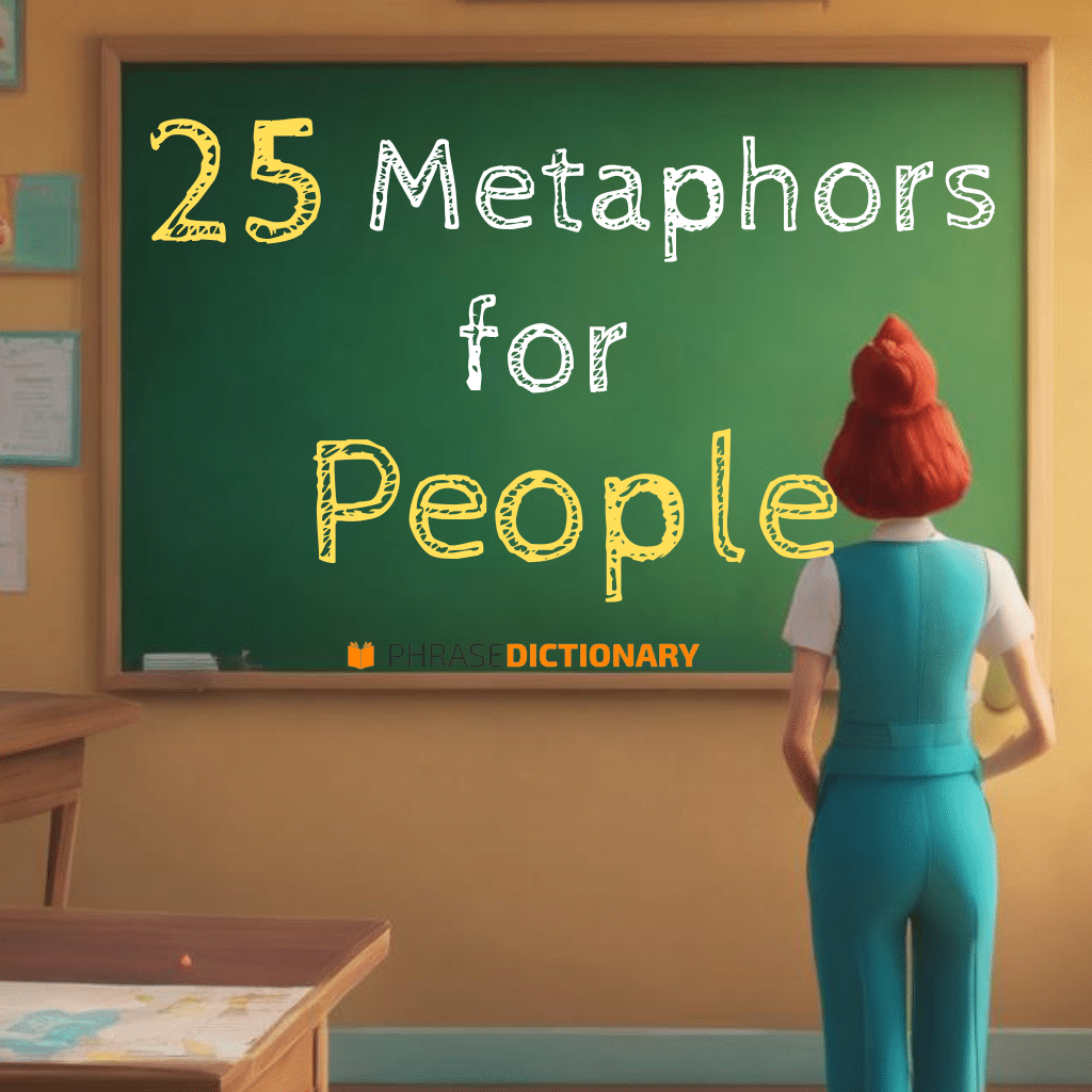 25 metaphors for people