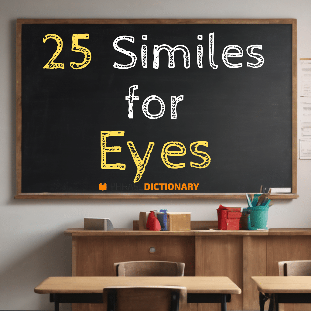 25 similes for eyes