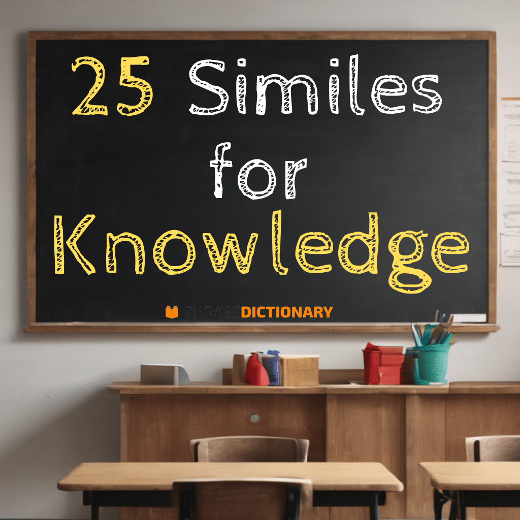 25 Similes for Knowledge