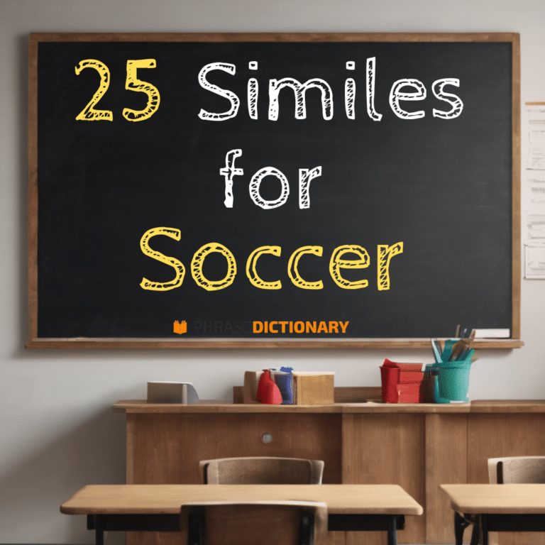 25 Similes for Soccer
