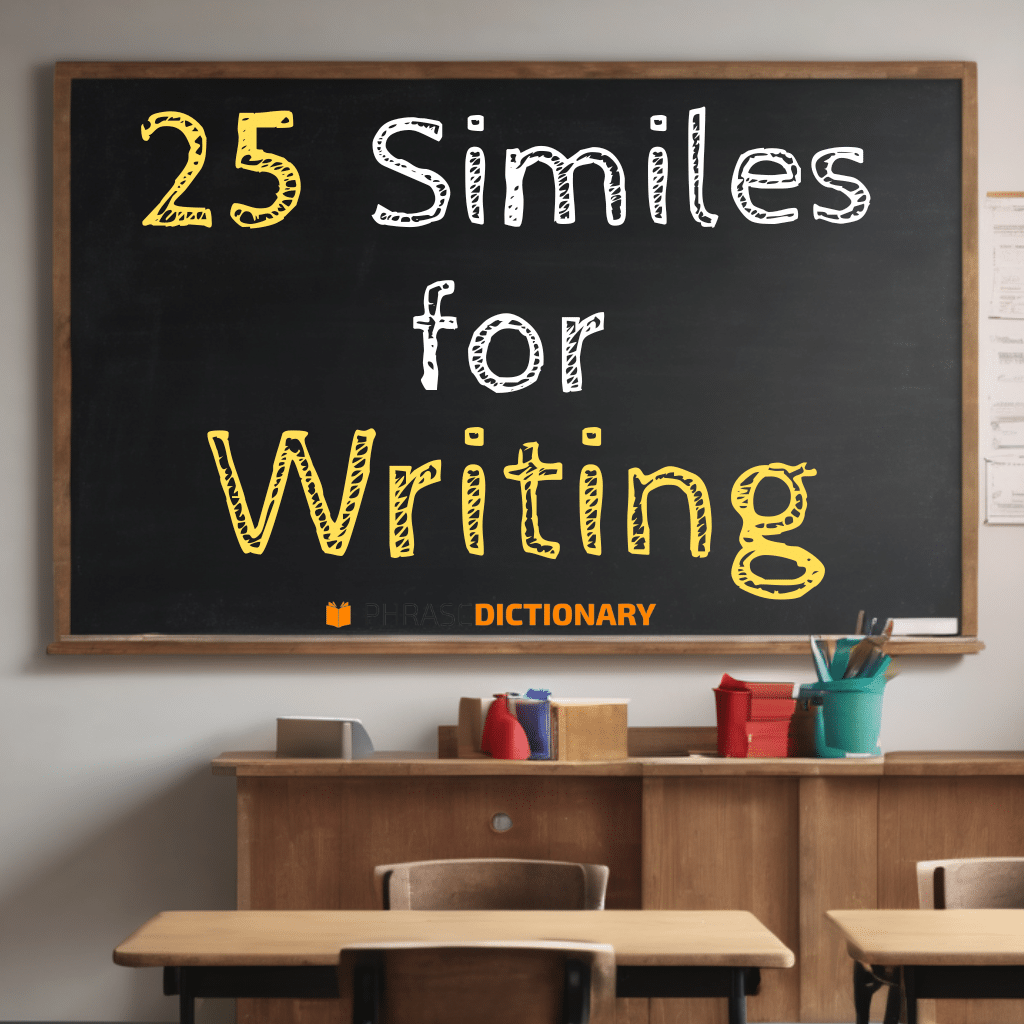 25 similes for writing