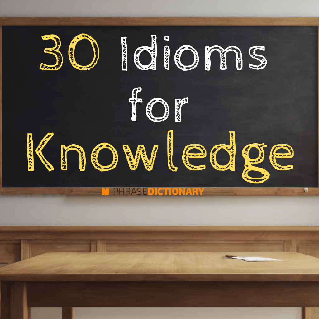 30 idioms for knowledge