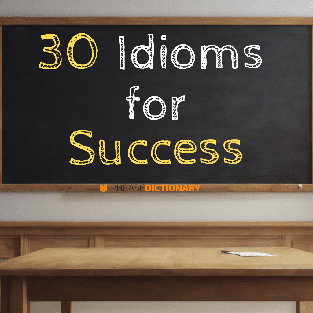 30 idioms for success